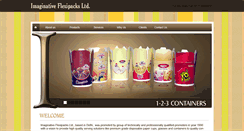 Desktop Screenshot of imaginativeflexipacks.com